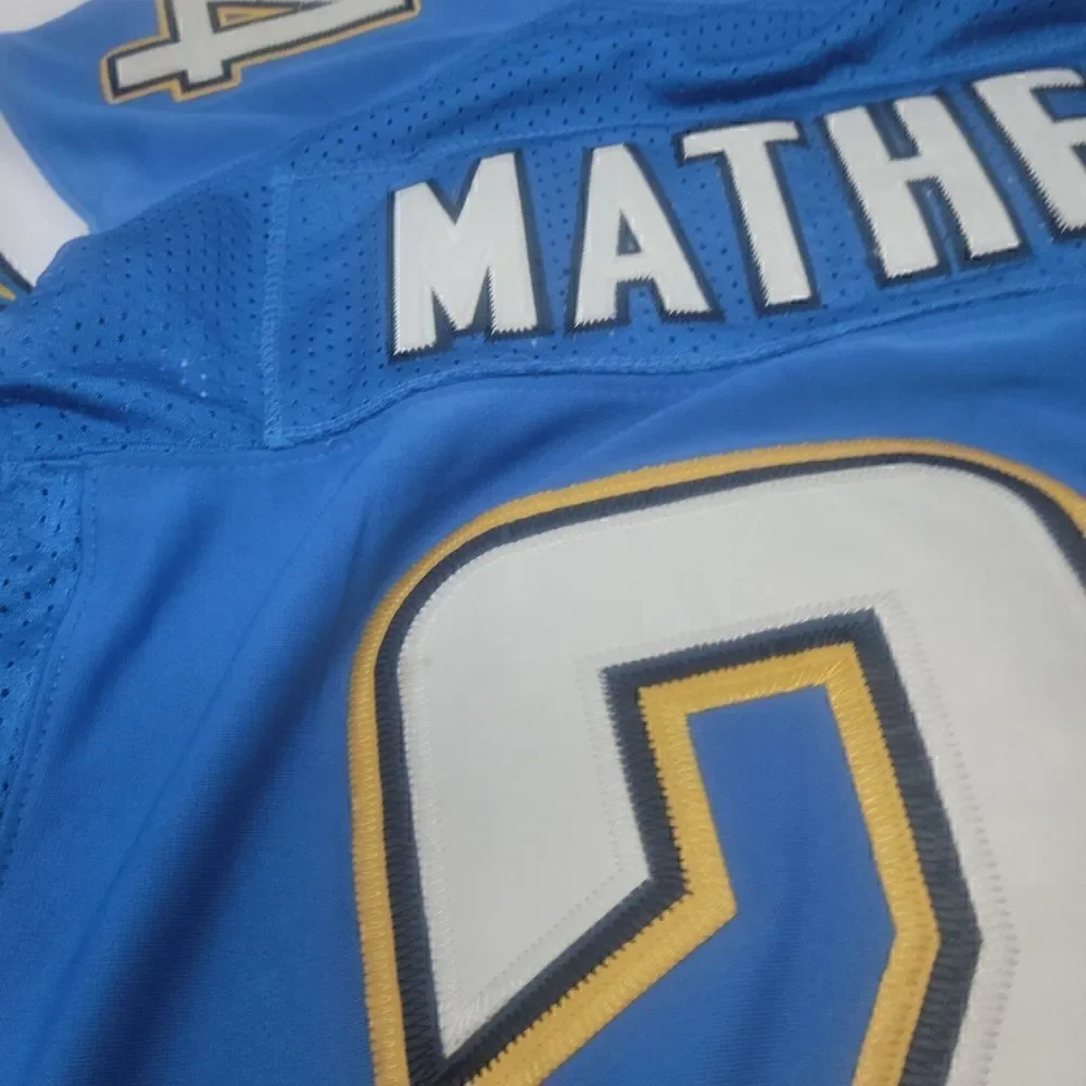 New! Nike On Field Ryan Matherws Chargers Jersey #24 Size 56